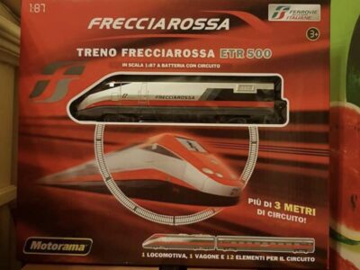 Modellino Treno Freccia Rossa ETR500